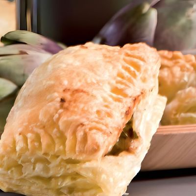 Foto des Rezepts Artischocken im Blätterteig mit Mascarpone