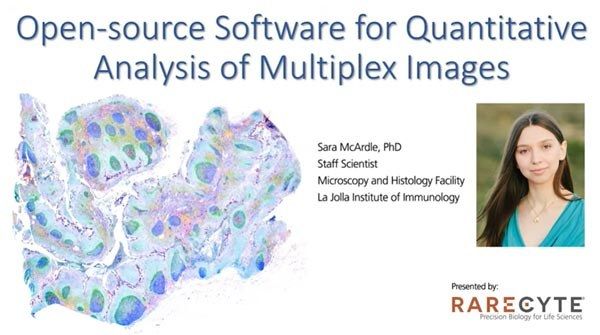 Use of Open-Source Software for Quantitative Analysis of Multiplex Images — Webinar