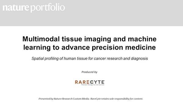 Multimodal Tissue Imaging and Machine Learning to Advance Precision Medicine — Webinar