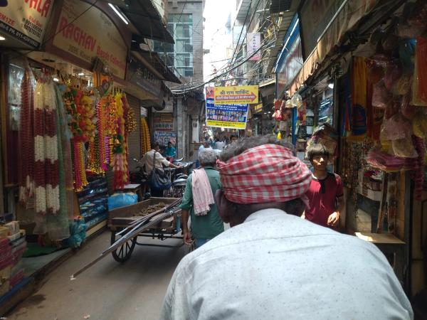 Rikszą przez New Delhi