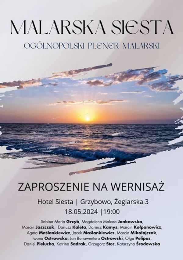 Plener w Kołobrzegu - Malarska fiesta