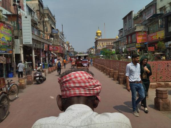 Rikszą przez New Delhi