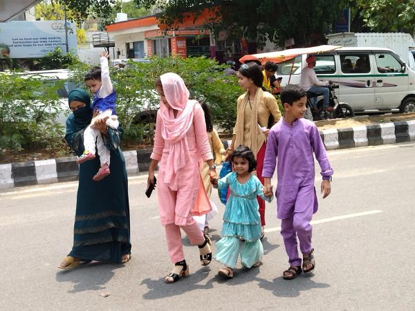 Rikszą przez New Delhi