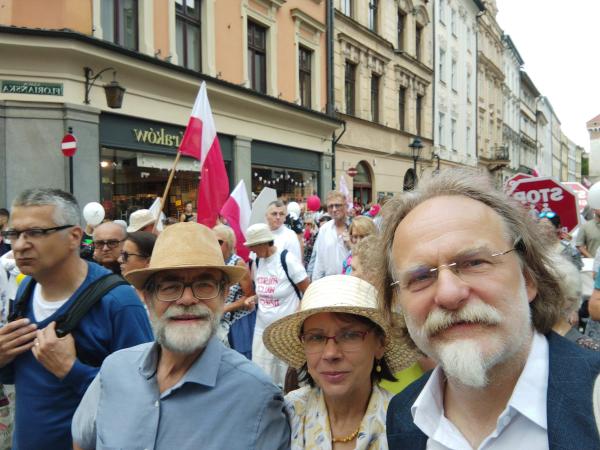 Marsz dla życia w Krakowie