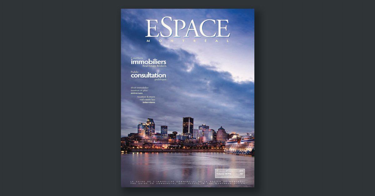 Espace Montréal Vol. 19 n°4