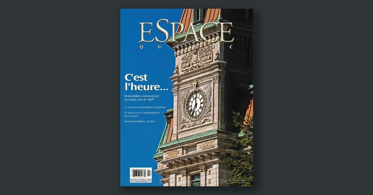 Espace Québec Vol. 13 n°1