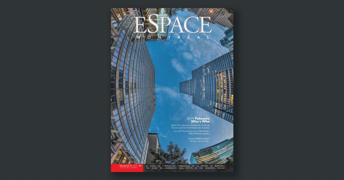 Espace Montréal Vol. 23 n°3