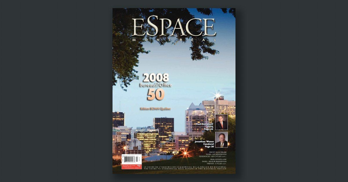 Espace Montréal Vol. 17 n°3