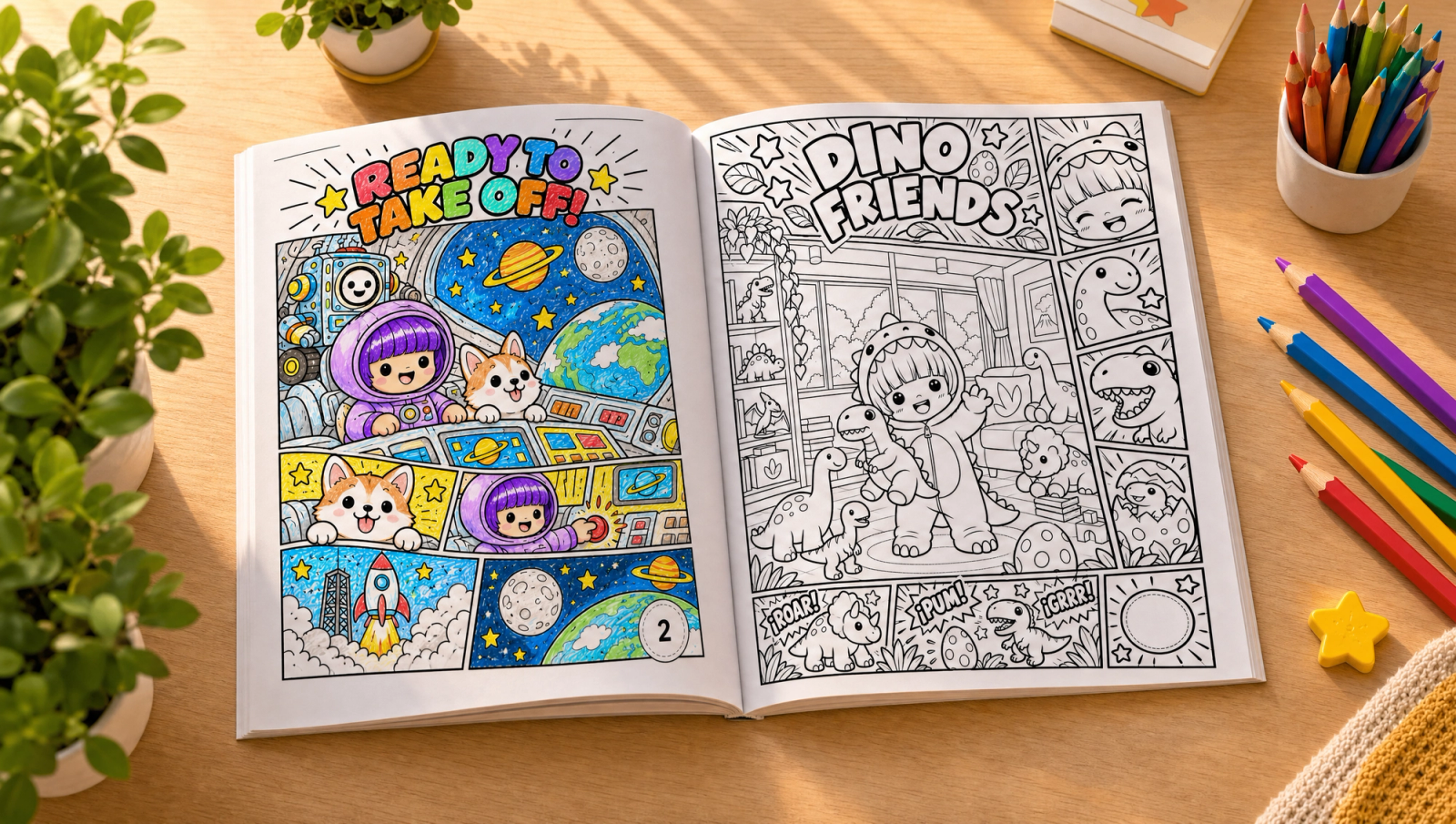 libro para colorear