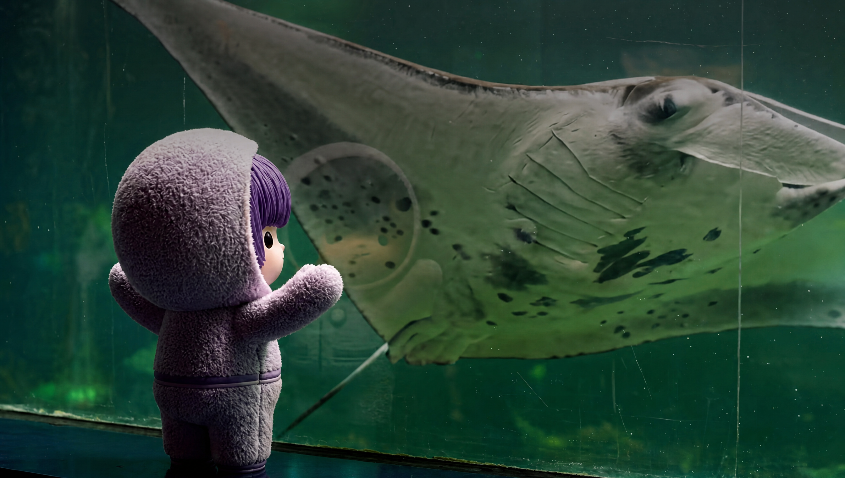 Una divertida visita al acuario
