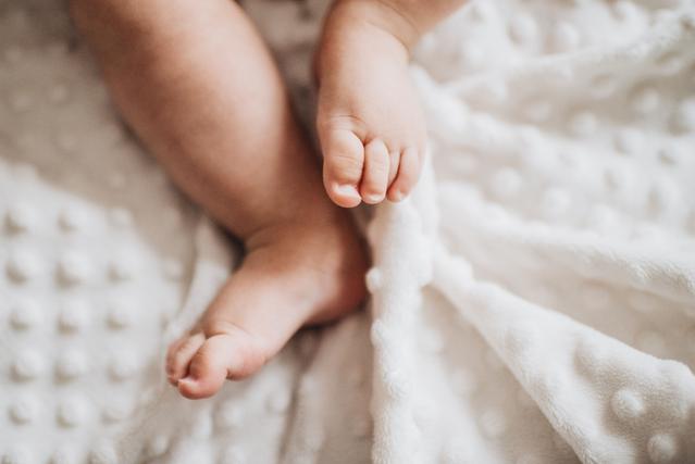 Newborn feet