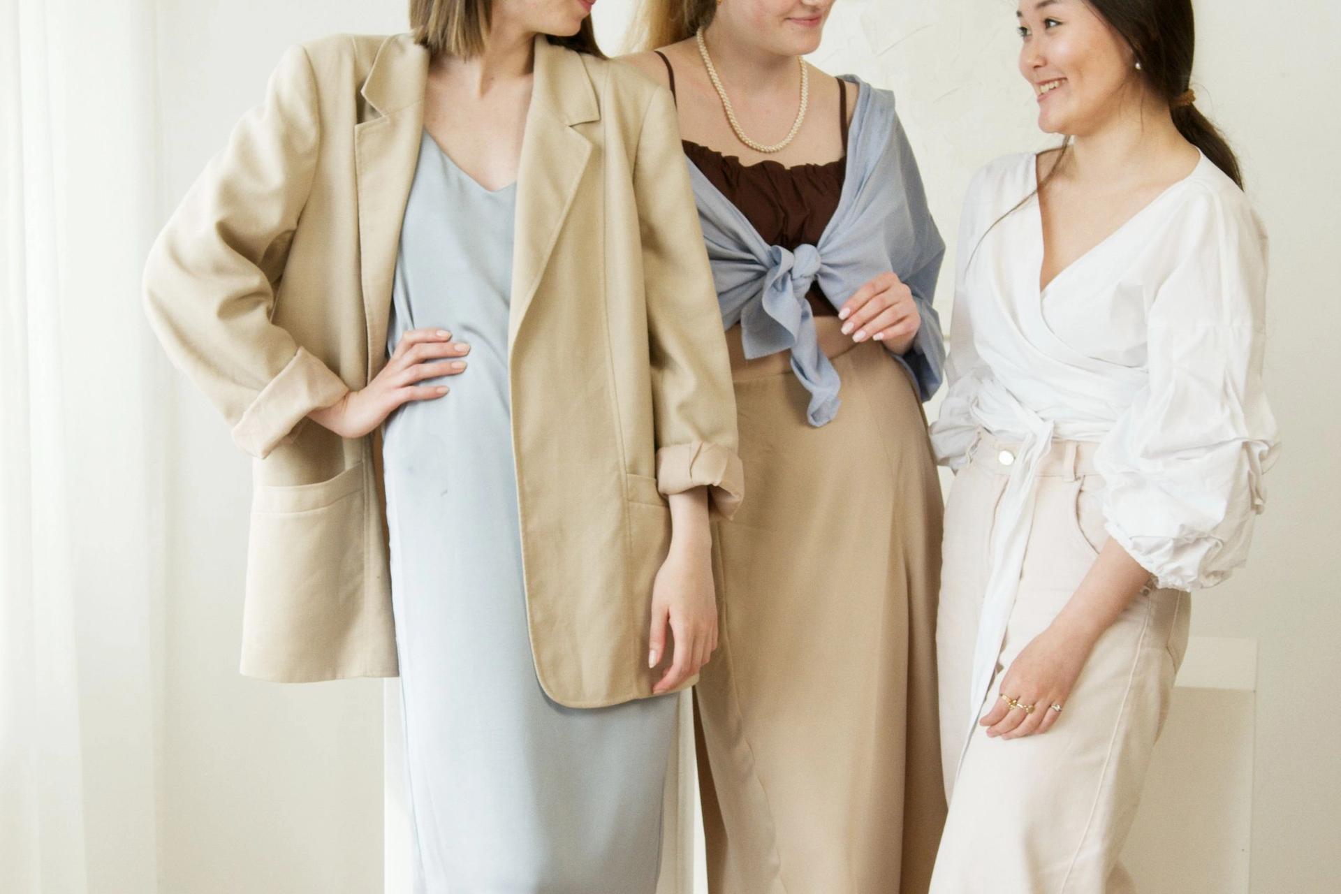Women talking together