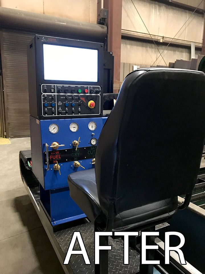 AlphaTek control after retrofit