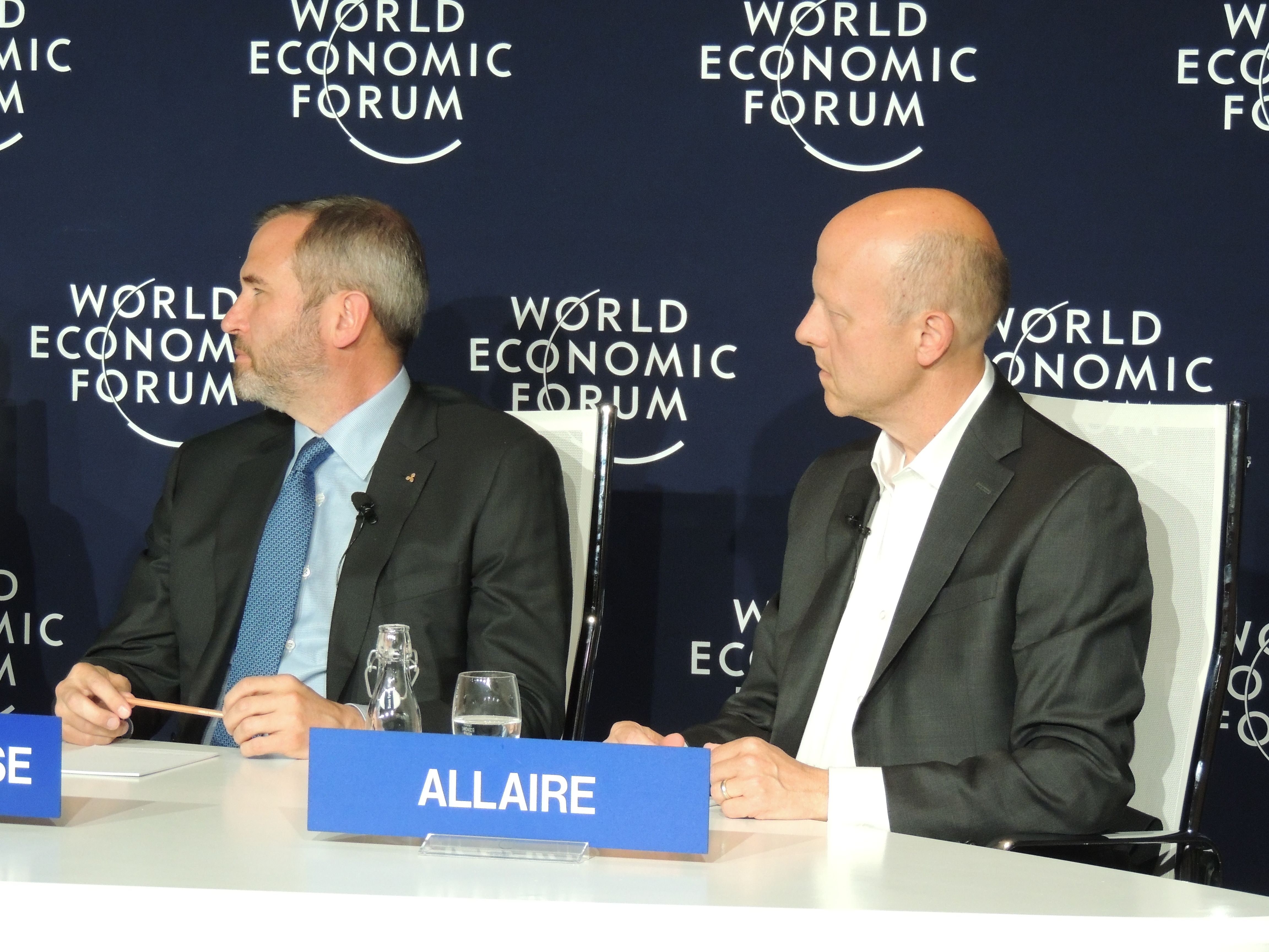 At Davos, Crypto Is No Longer on the Outside