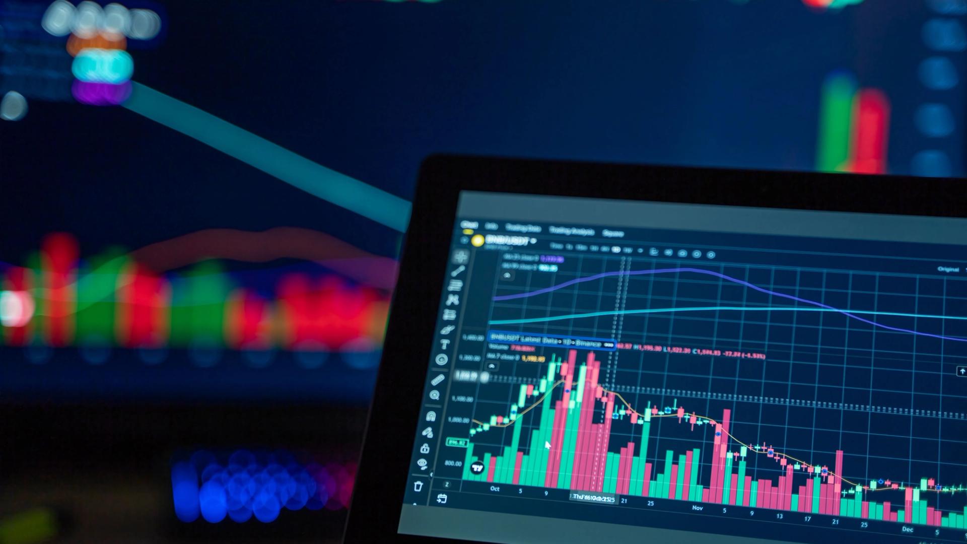 Crypto trading charts. (Rafael Minguet Delgado/Pexels)