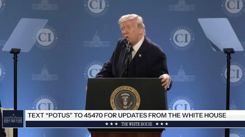 Trump ameaça paralisar Congresso e coloca projeto de lei de criptomoedas em risco