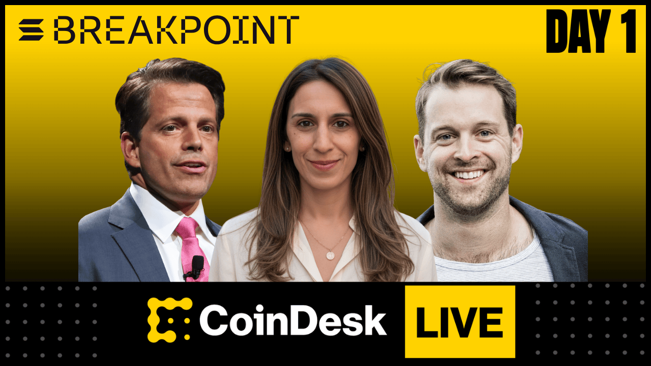 CoinDesk Live at Solana Breakpoint 2025 | Day One