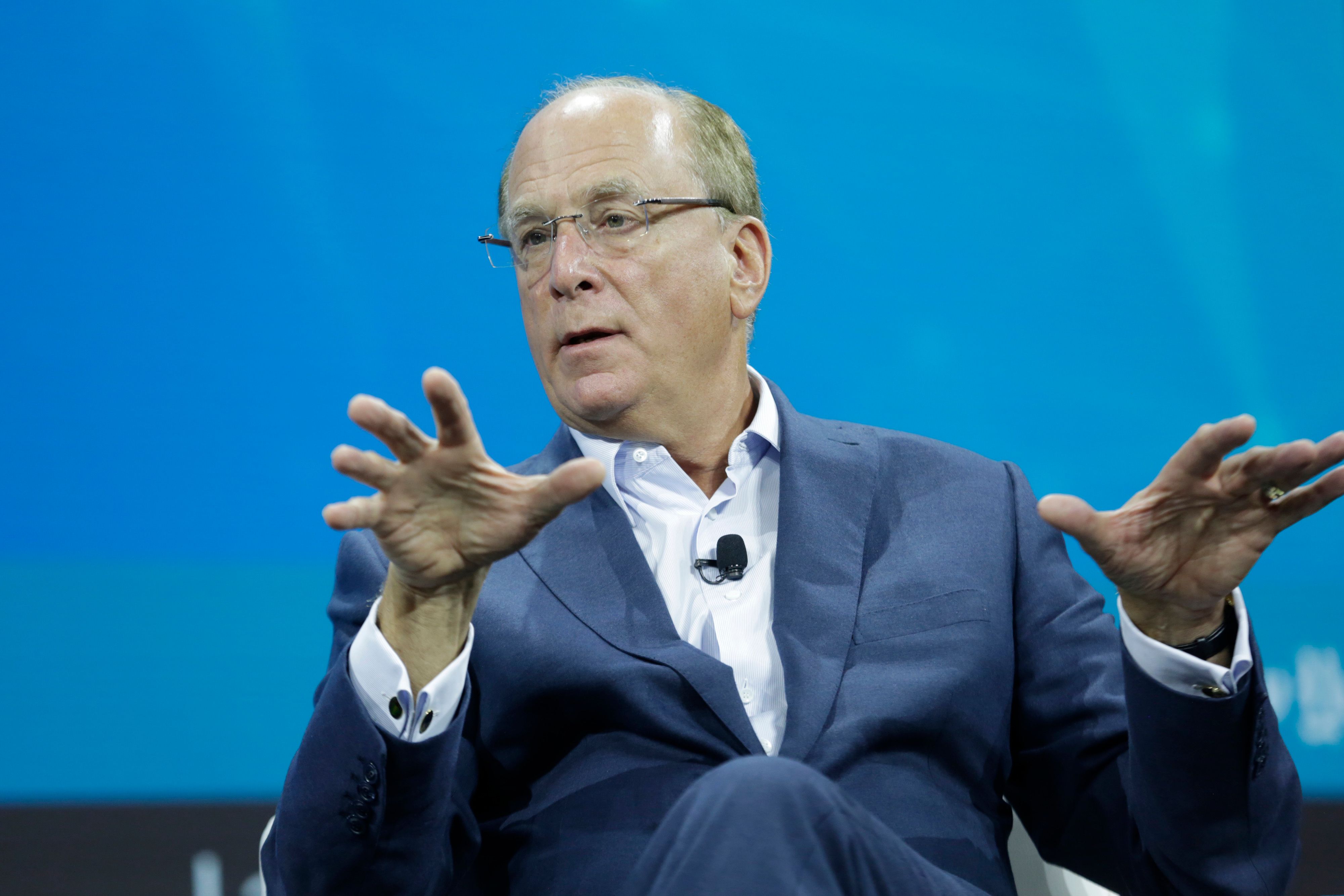 BlackRock CEO Larry Fink Says Further 20% Market Drop Is Possible