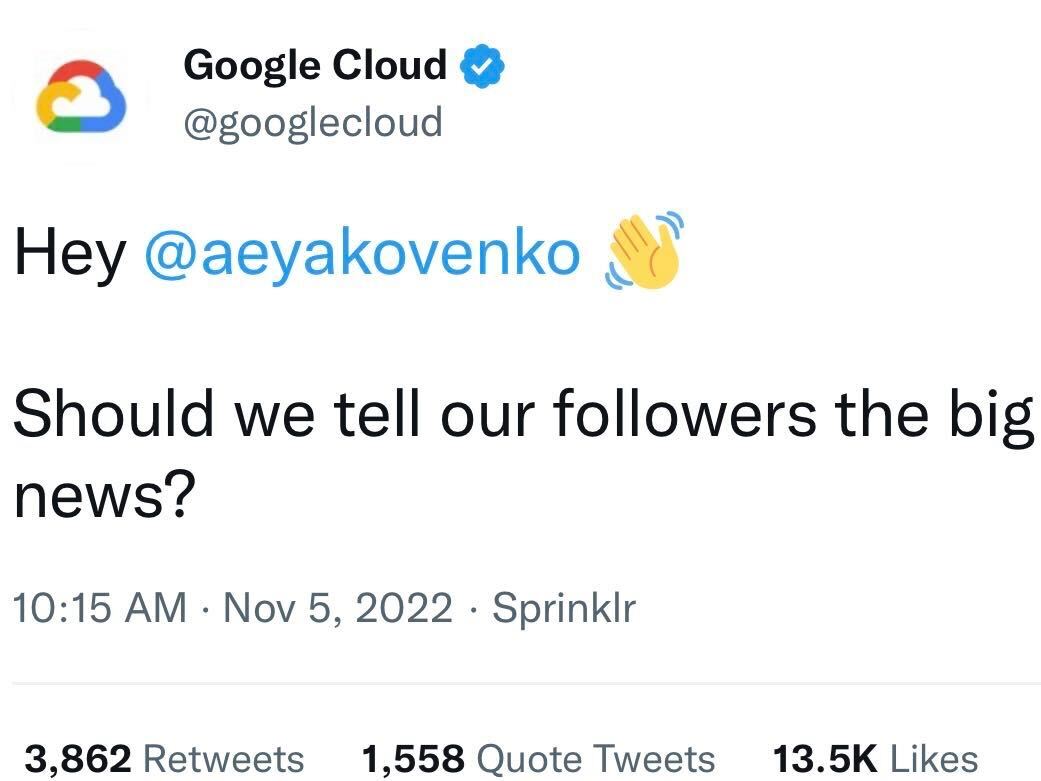 Solana’s SOL Spiked 15% on a Suggestive Tweet From Google Cloud