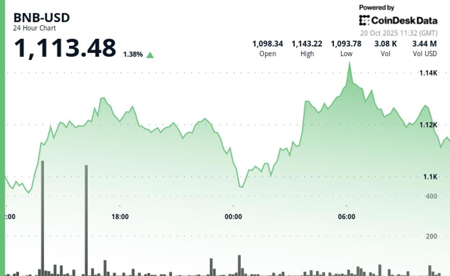 BNB climbs as crypto markets rebound on potential Fed policy shift BNB climbs as crypto markets rebound on potential Fed policy shift