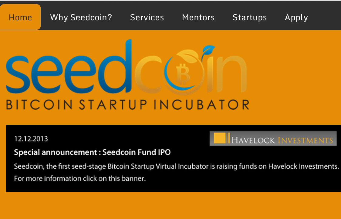 Seedcoin | CoinDesk