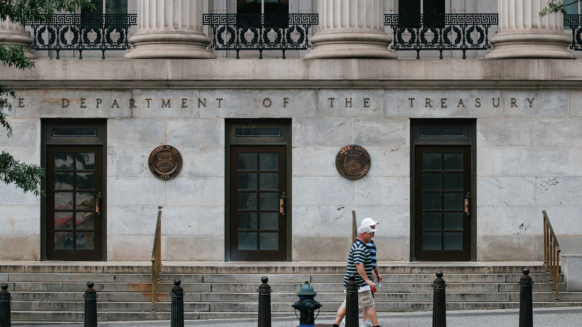 US Department of the Treasury Building (Connor Gan/Unsplash)