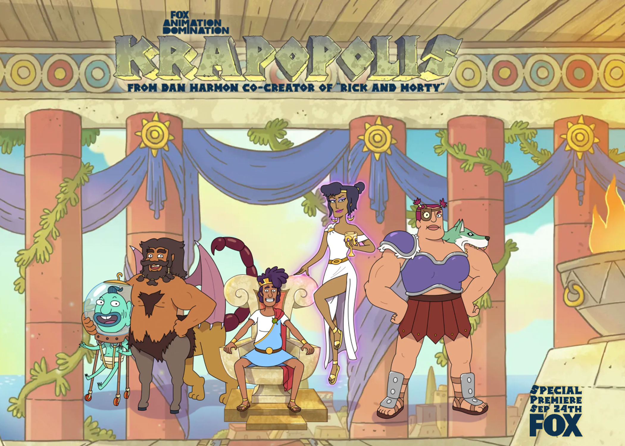 Dan Harmon’s Web3 TV Show ‘Krapopolis’ Finally Gets Premiere Date