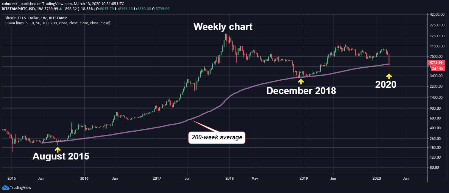 Bitcoin Price Briefly Dips to 12-Month Low in Overnight Trading