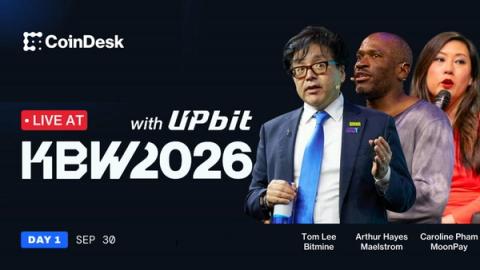CoinDesk Live at KBW 2026 | Day 1