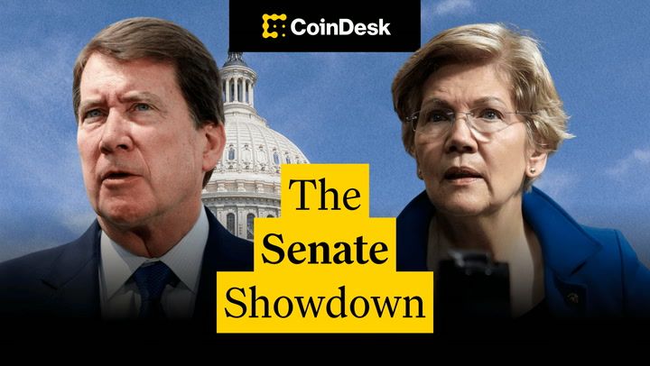 Sen. Hagerty says Warren tried to 'destroy' GENIUS, warns CLARITY faces political headwinds