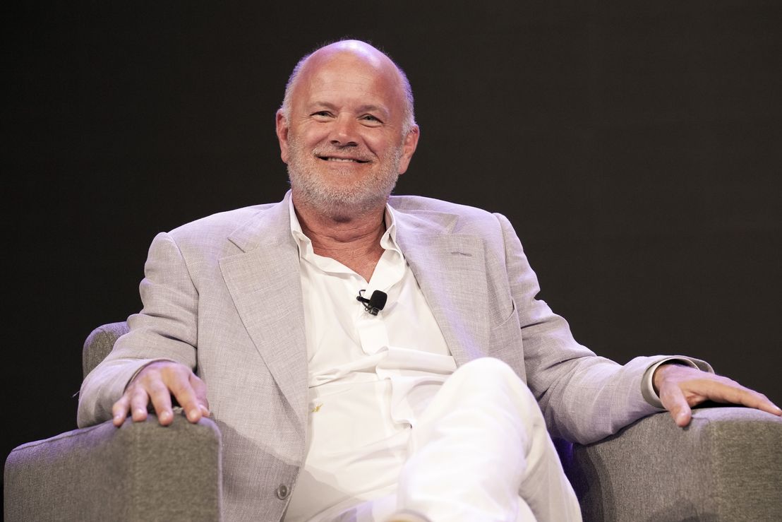 Galaxy Digital founder and CEO Mike Novogratz at Consensus 2022. (CoinDesk)