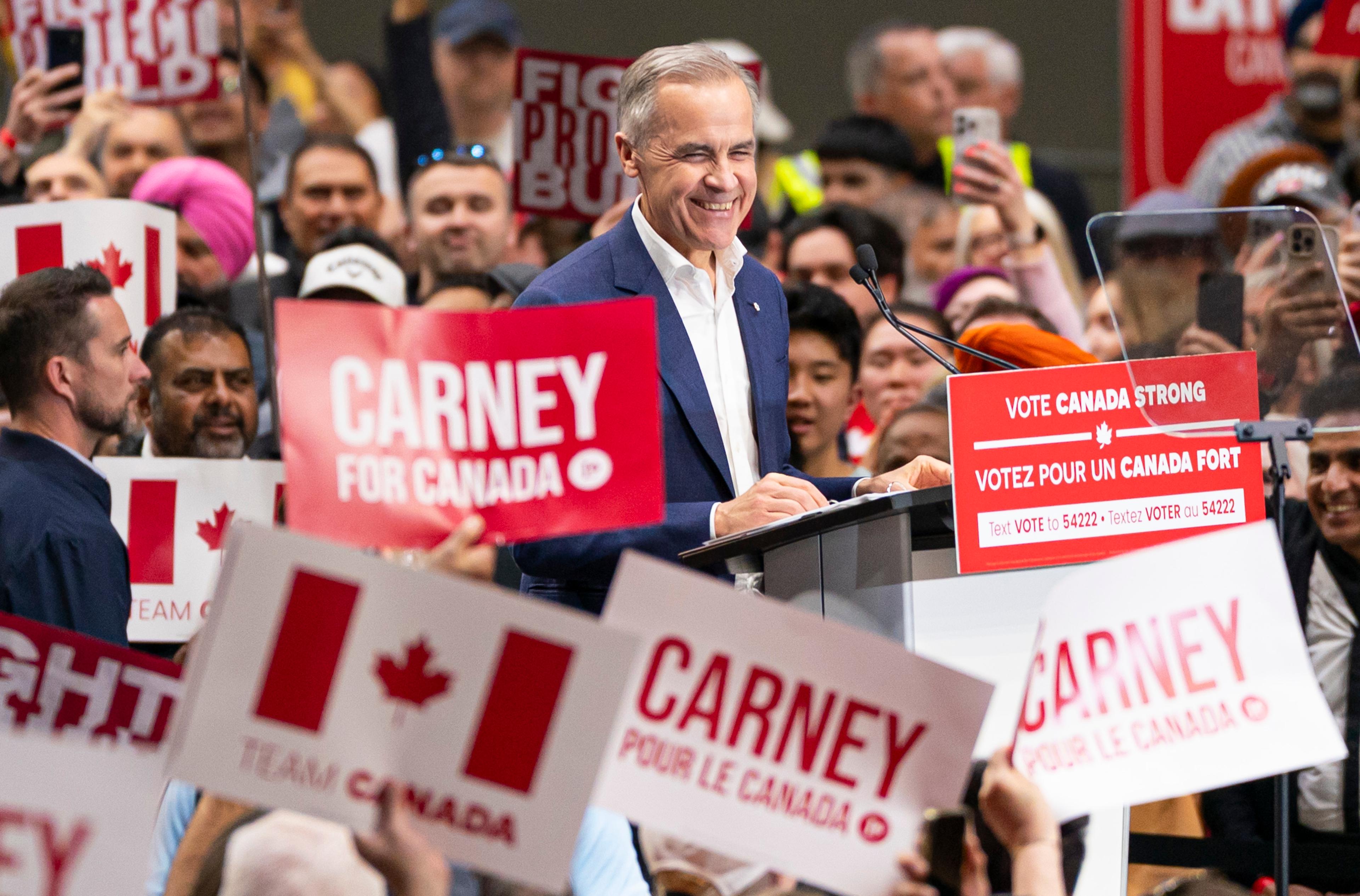 Canadian Prime Minister Mark Carney will remain the nation's leader after Monday's election.