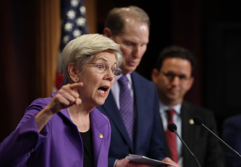 Senator Elizabeth Warren is sounding the alarm on Trump’s 'spy sheikh' crypto deal