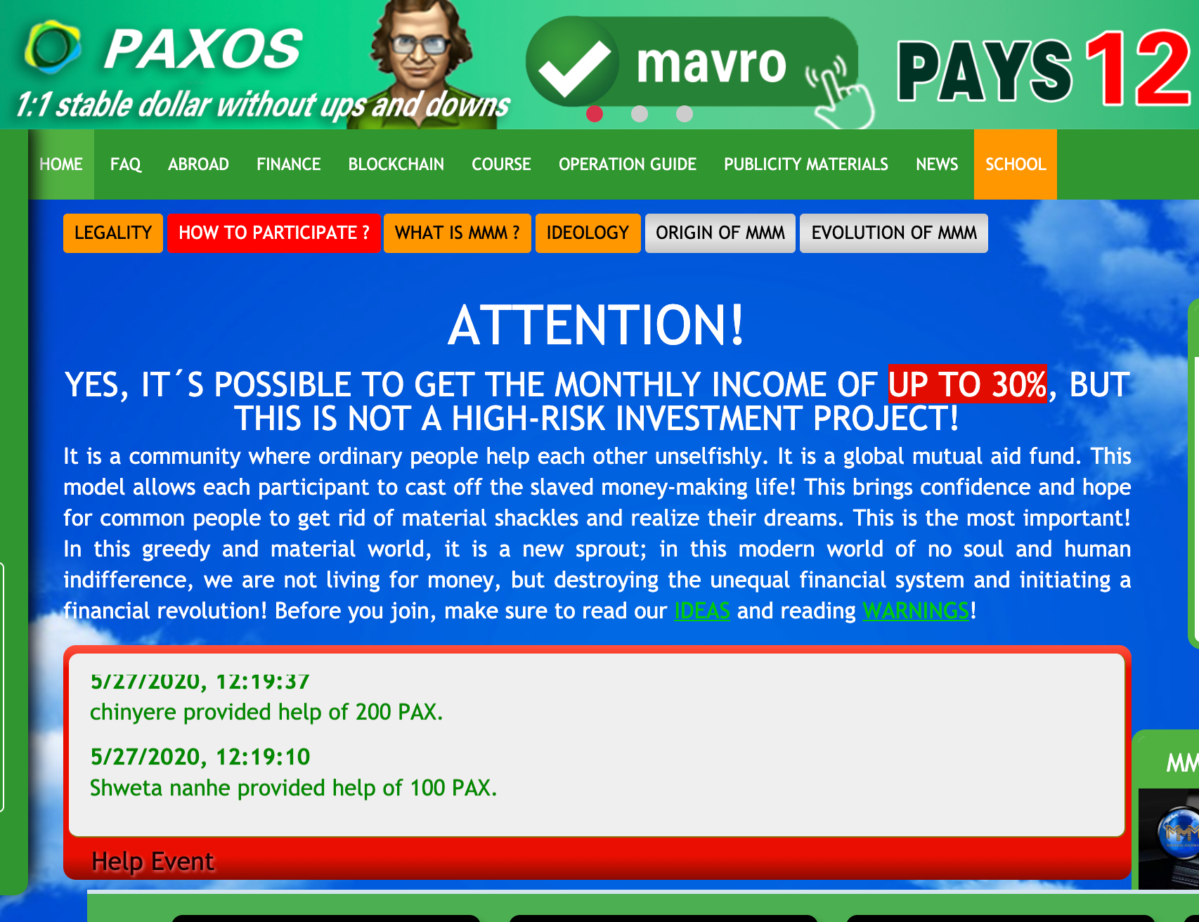 Weed Out the Soviet-Era Ponzi Scheme Eating Ethereum