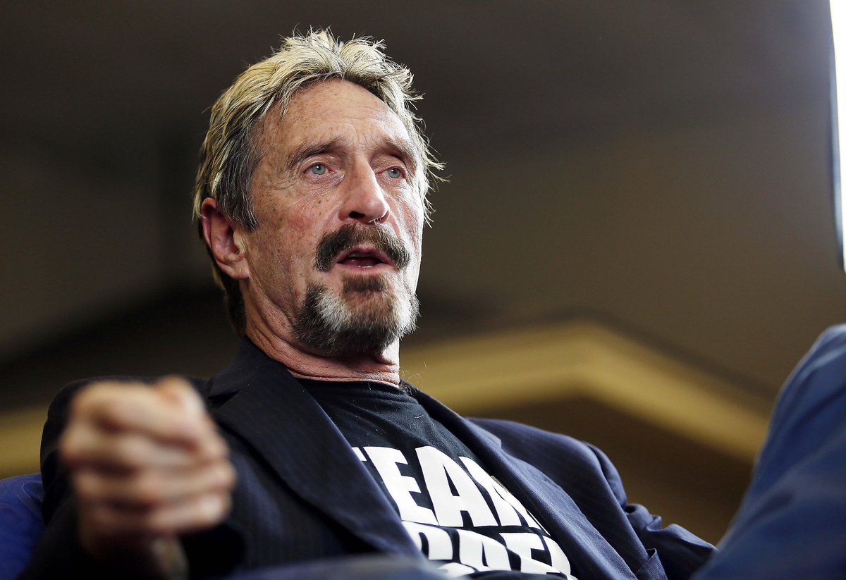 John McAfee Arrested in Spain on US Criminal Charges