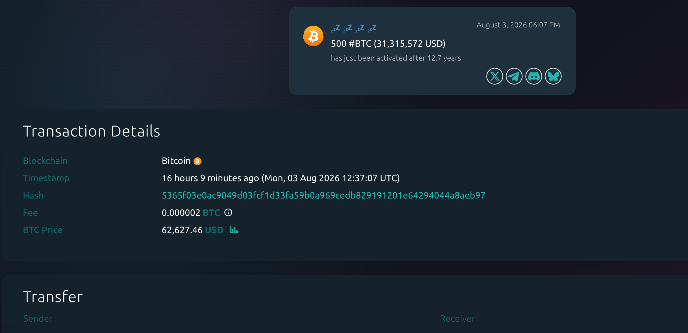 A bitcoin wallet dormant since 2013 moved $31 million, and it's not the only one