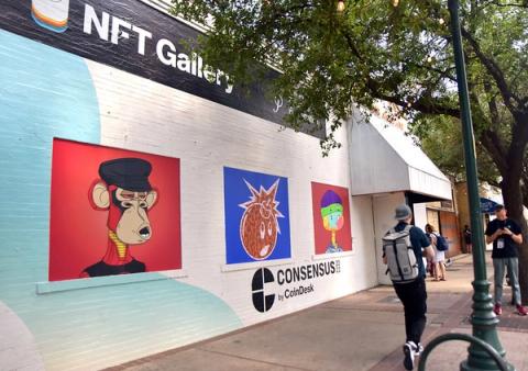 NFT Gallery at Consensus 2022