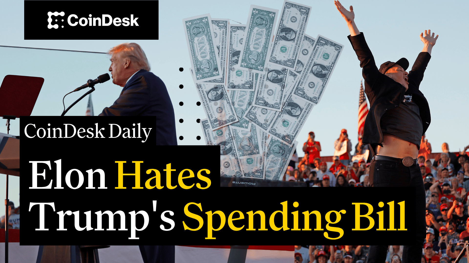 Elon Musk Blasts Trump S One Big Beautiful Bill Coindesk Videos