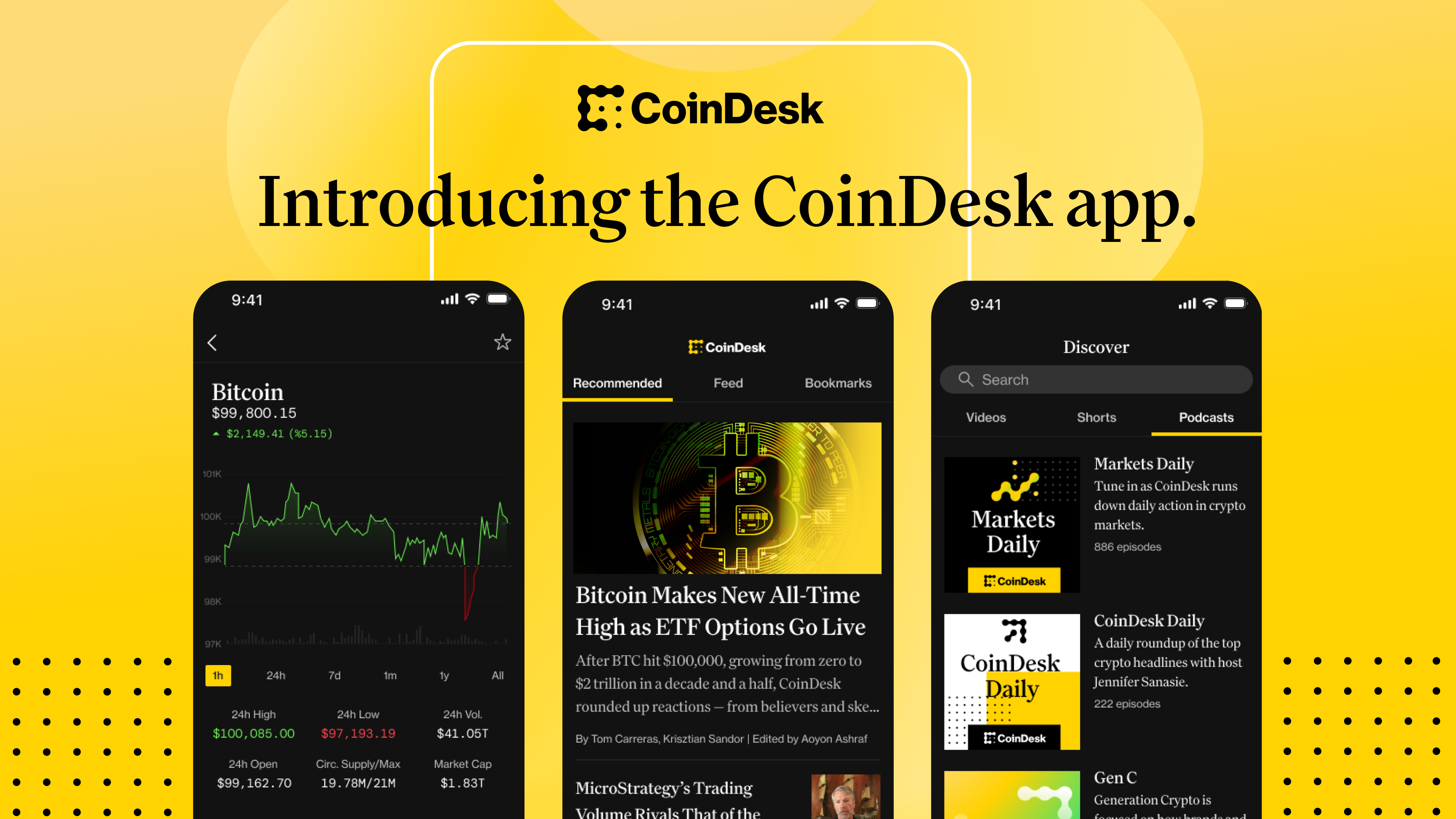 Introducing the CoinDesk Mobile App