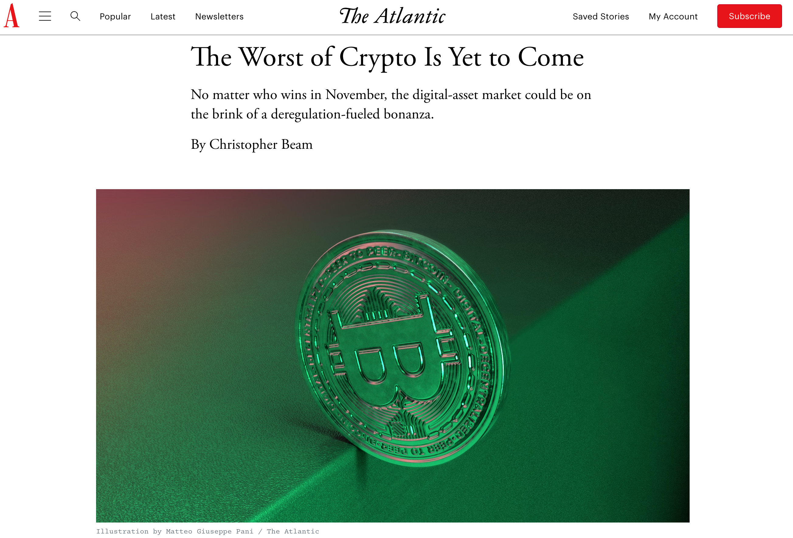 Why the Media Loves the Worst of Crypto