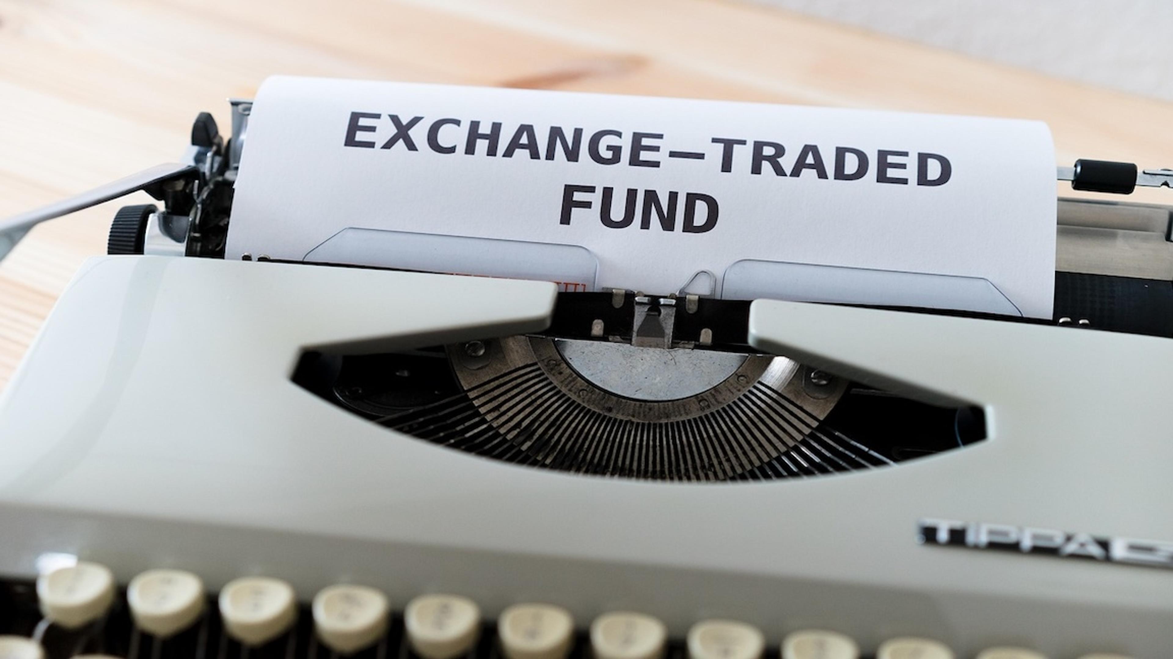 Conceptual image of an ETF
