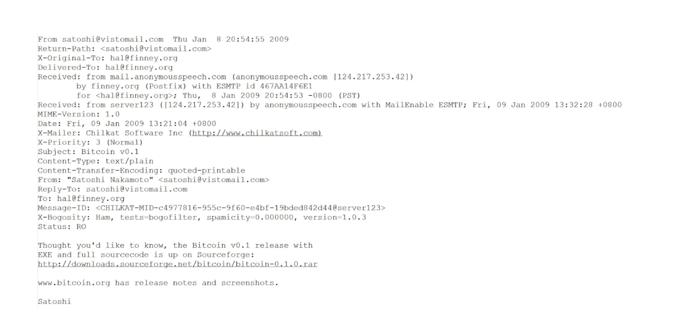 E-mails inéditos de Satoshi Nakamoto apresentam um novo quebra-cabeça