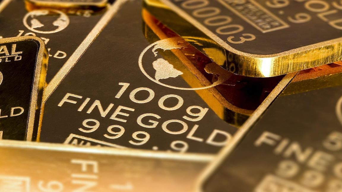 Gold bars - investment focus