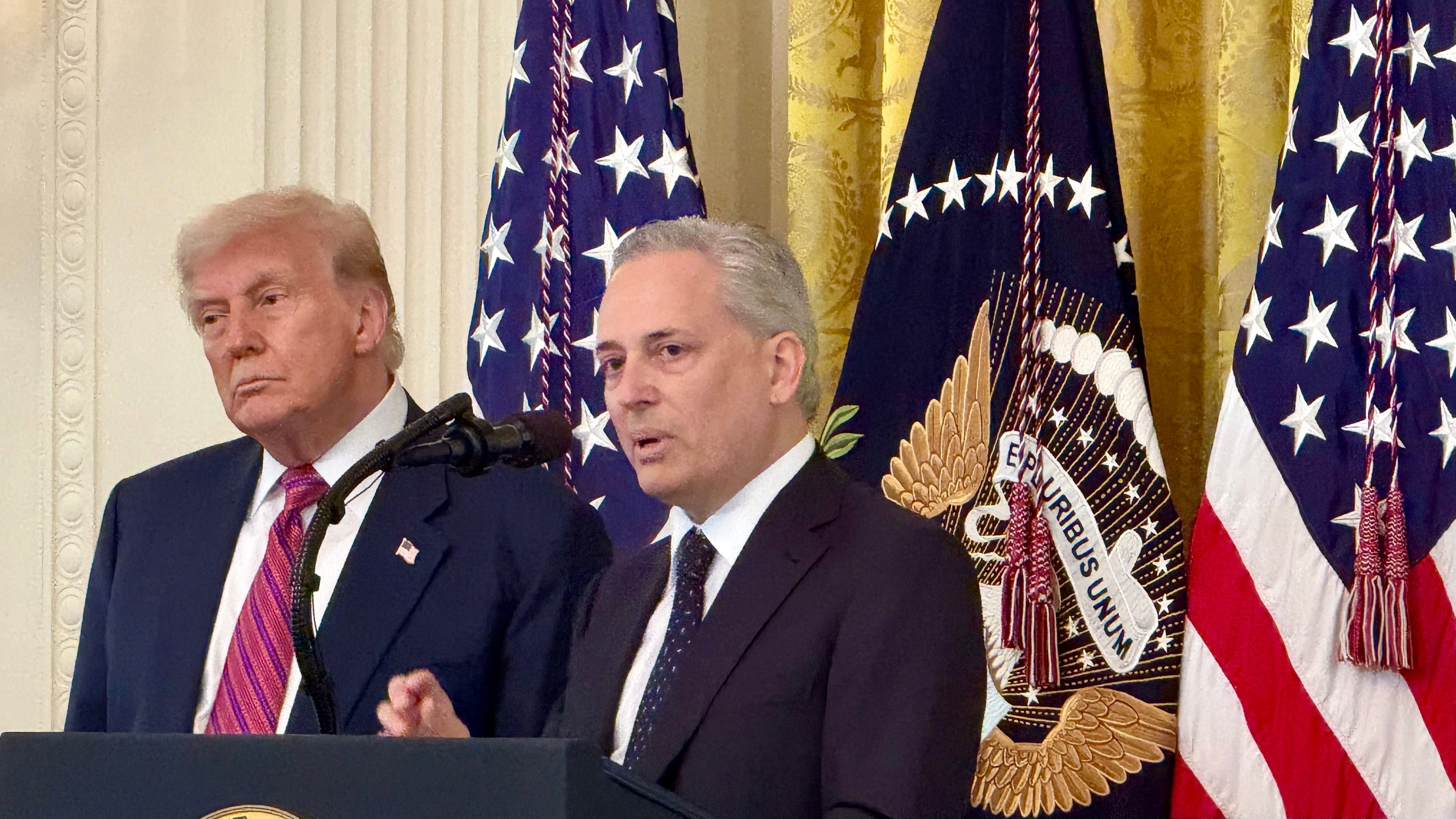 White House Crypto and AI Czar David Sacks on July 18, 2025. (Jesse Hamilton/CoinDesk) White House Crypto and AI Czar David Sacks on July 18, 2025. (Jesse Hamilton/CoinDesk)