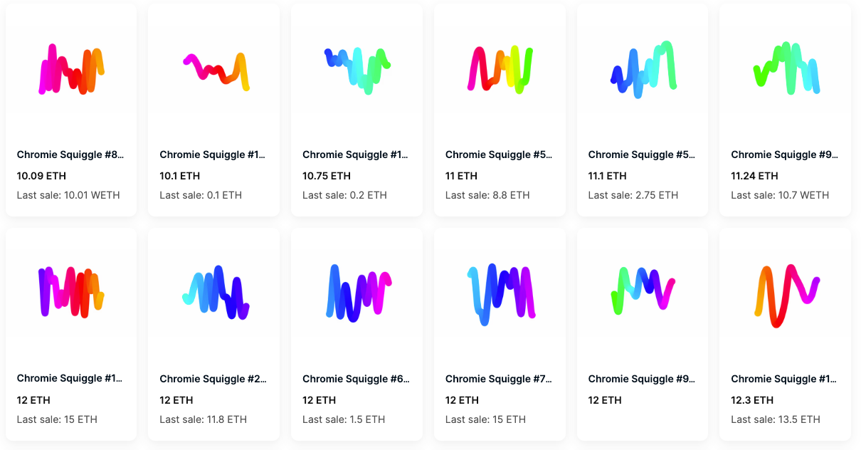 Who Are the 81 Recipients of Snowfro’s Latest Squiggle Mint?