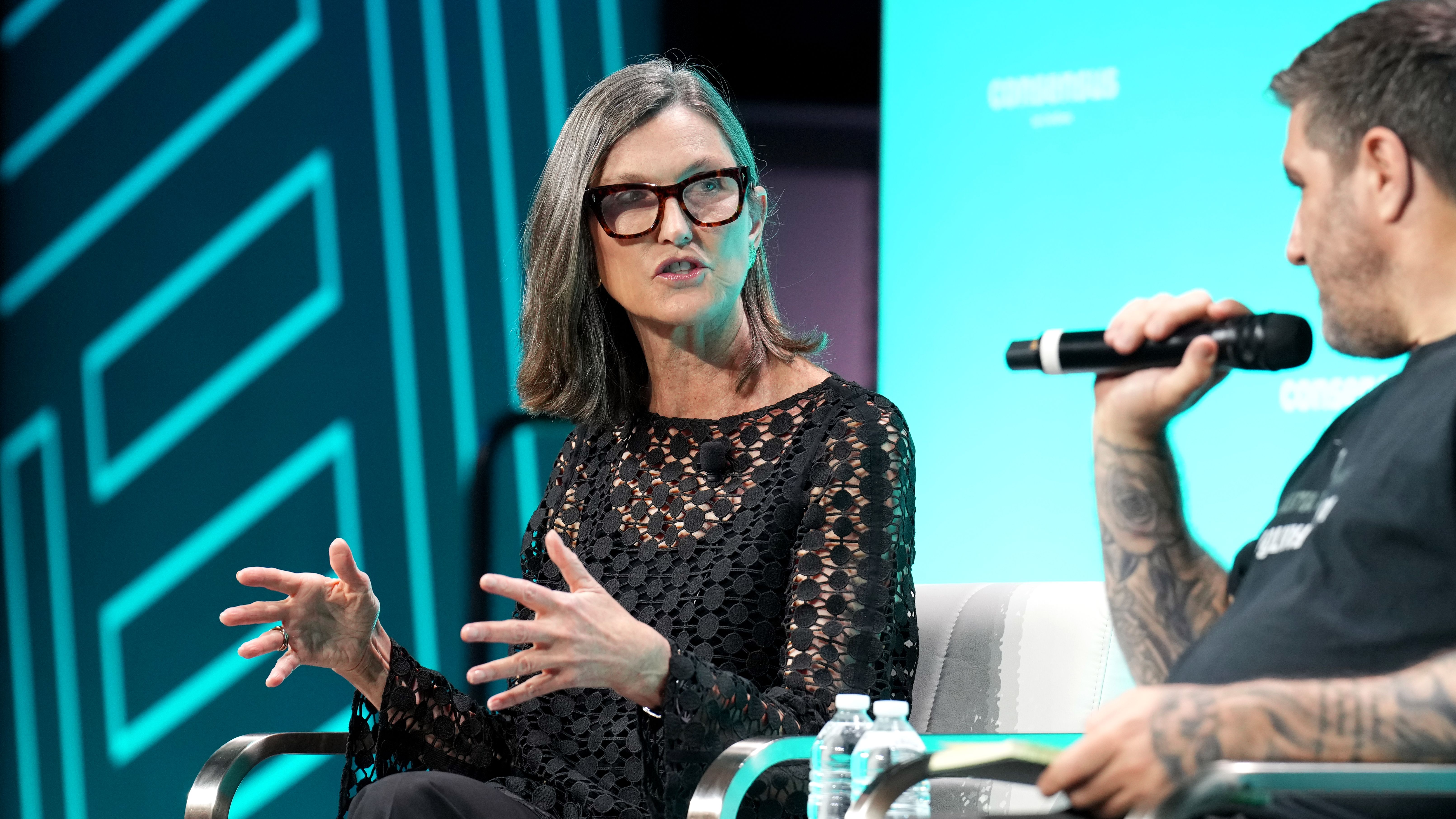 Cathie Wood's ARK Invest Buys $2.2M of Coinbase Shares