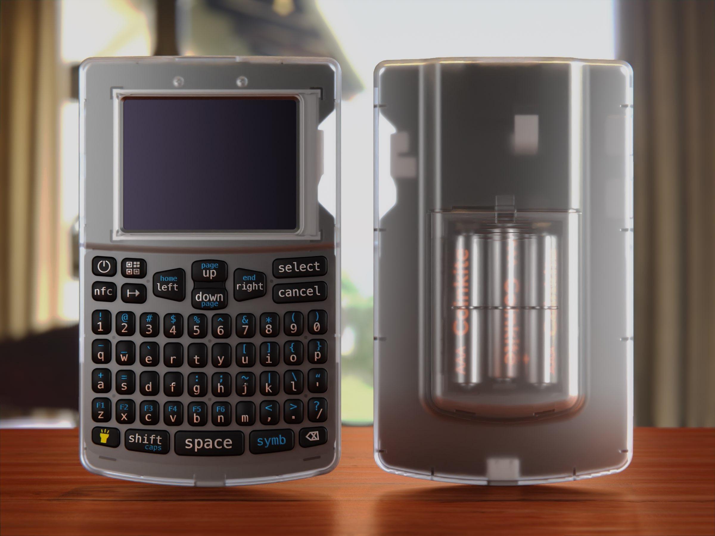 A nova carteira de hardware Bitcoin da Coinkite LOOKS um BlackBerry e usa  pilhas AAA