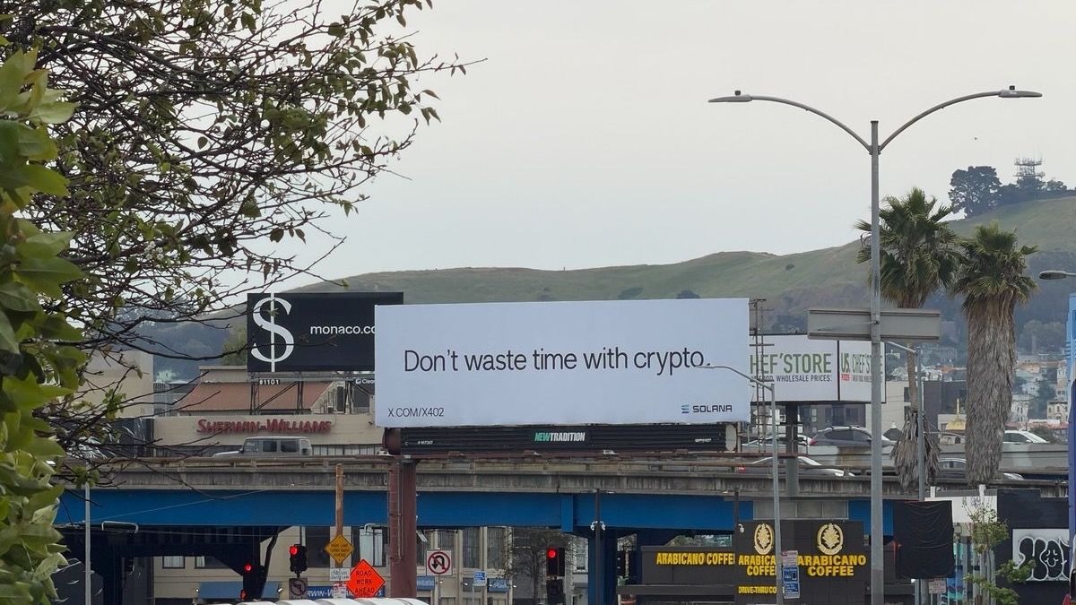 Solana news (SOL): Here is what Solana Foundation's cryptic 'Don’t waste time with crypto' ad really means