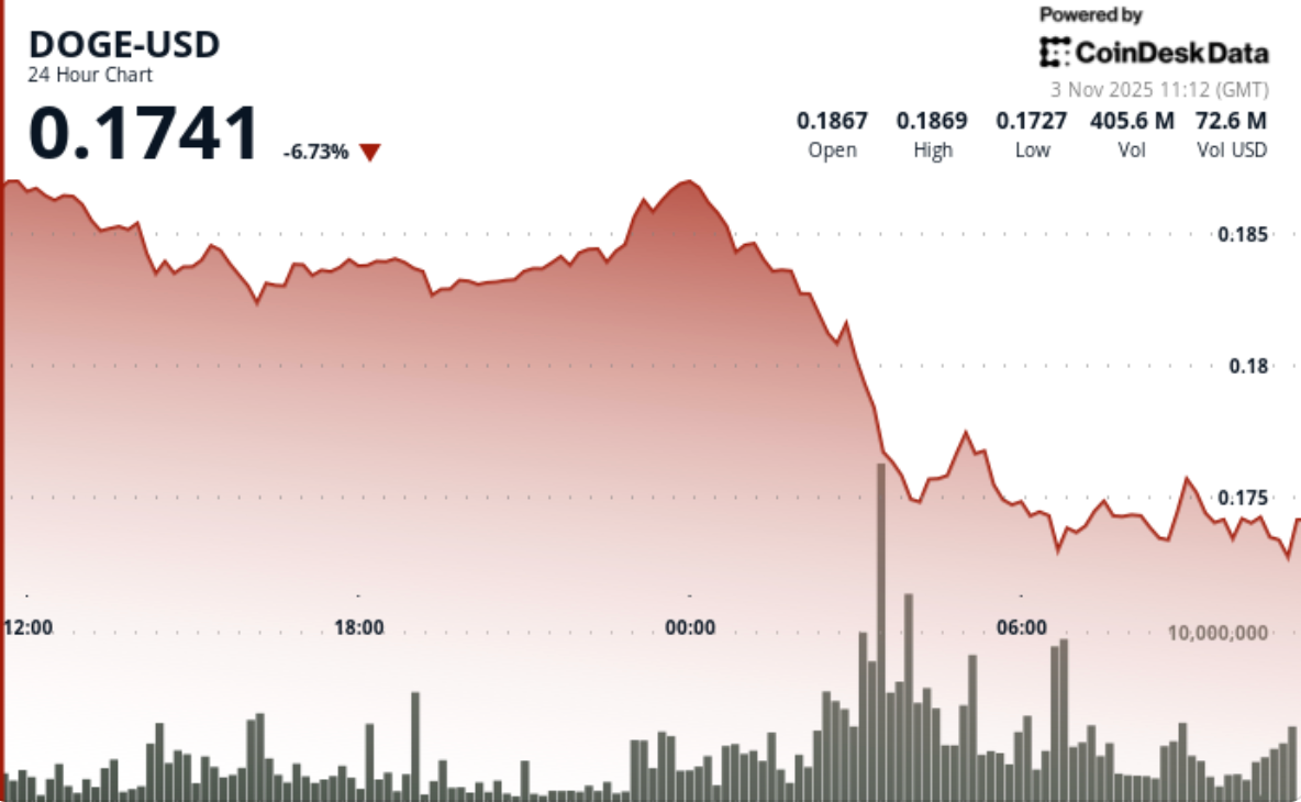 Dogecoin (DOGE) Analysis: $0.18 Support Snaps as Whales Offload