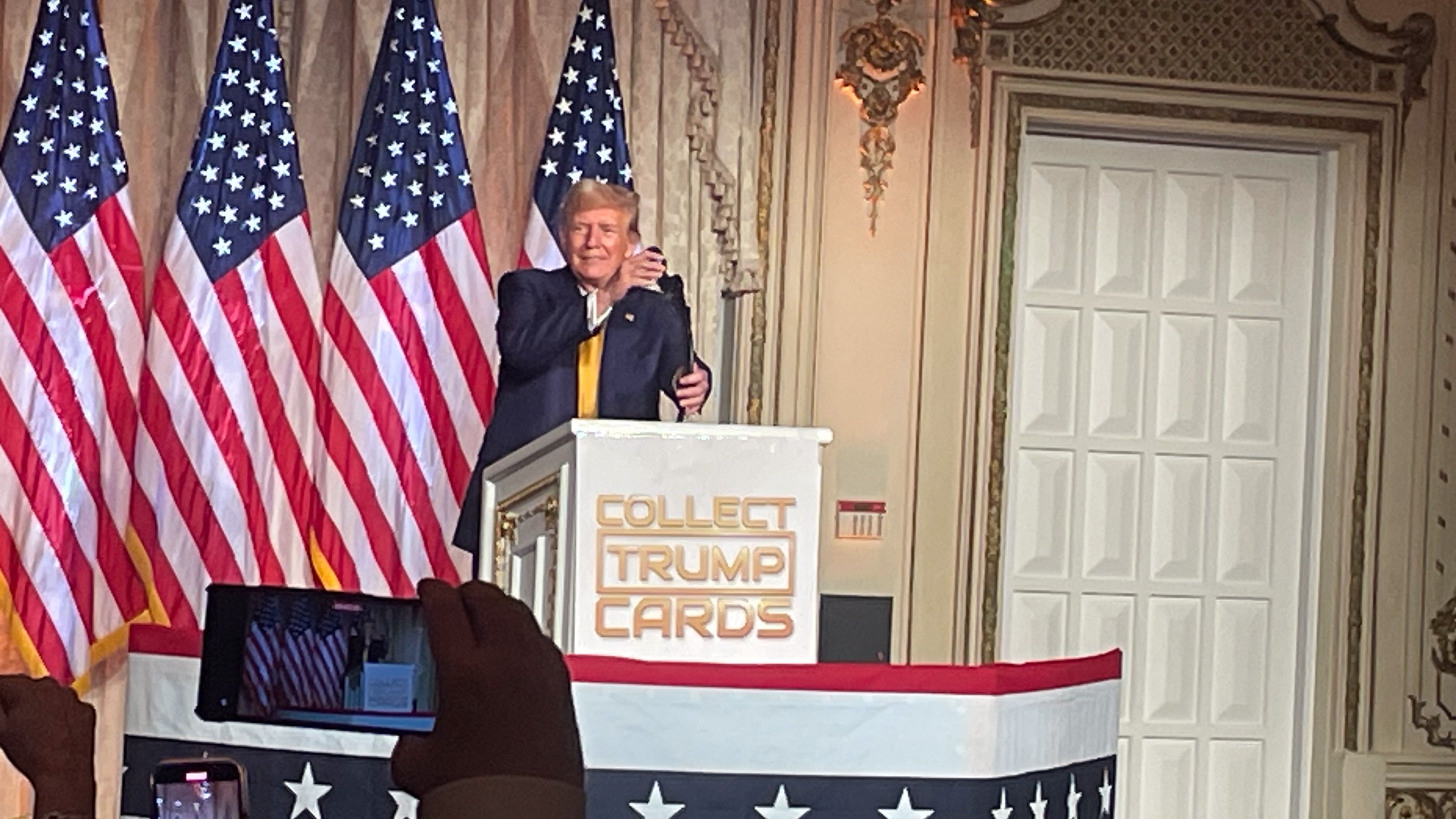 Trump’s Pro-Crypto Bluster at NFT Gala Lacked Policy Substance 